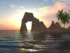 sunset at etopia