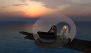 enjoy the sunset in Kath's island