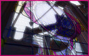 light through a coloured glass
