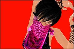 Black, Pink and red.