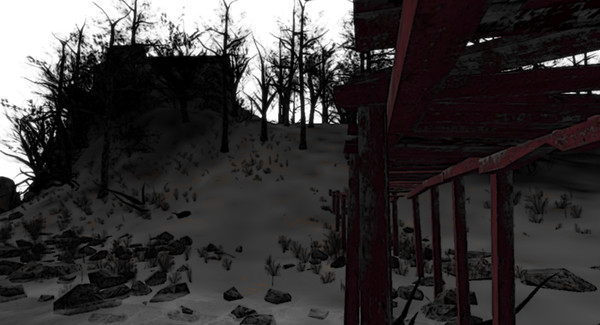 crumbling wood