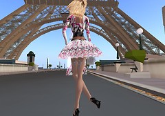 Soni at the Eiffel Tower
