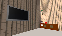 TV and popcorn