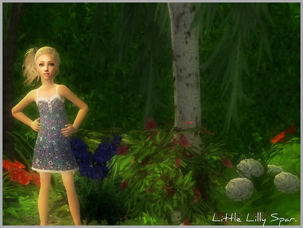 New model; Lilly Spar.
