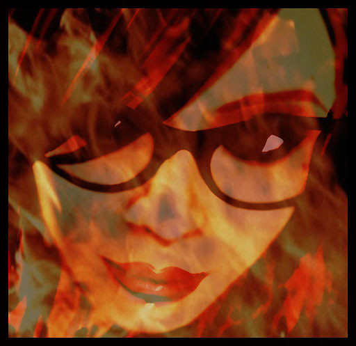 your kiss is like fire
