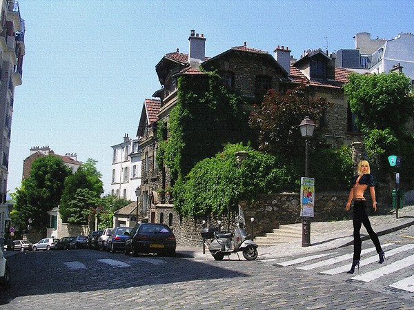 Walking in Paris