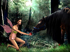 Fairy and Horse