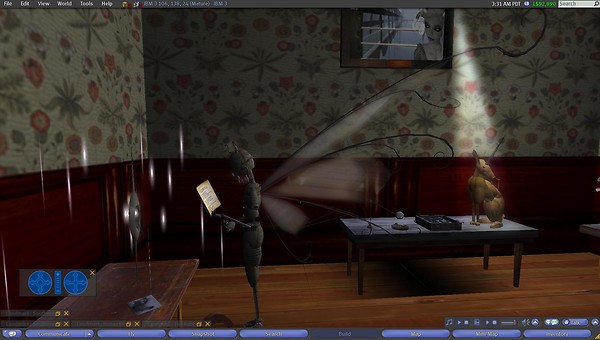 the rabbicorn in virtual world