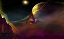 Gryphon through the Blasted Lands