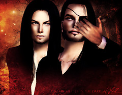 You are my eyes in the dark of Hell