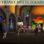 teknival with psytrance groups