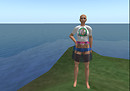 Chimera in Robin Sojourner clothing template skirt and tshirt