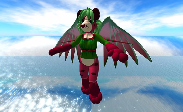 flying puppies are adorable :D - Torley Linden