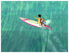 Leila surfing 03
