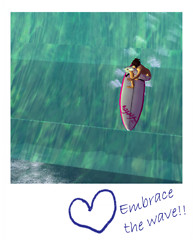 Leila surfing 05