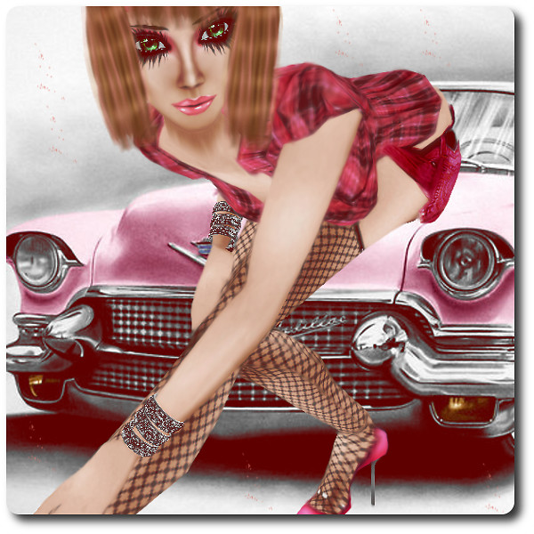 pink cadillac