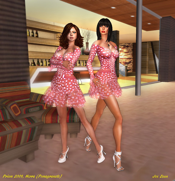 Herra in Pomagranate by Journey McLaglen, Prism Designs