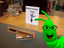 Mr. Wiggle in the Library