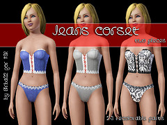 Jeans corset
