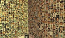 wall of faces