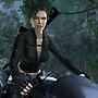 Lara Croft on her bike in Underworld/Mexico