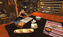 preparing for dinner