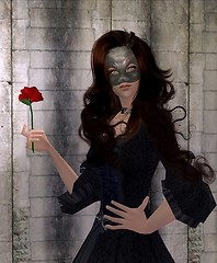 You're wearing a mask