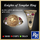 Men's Knights of Templar Ring