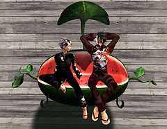!* Rebel -X- *! WATERMELON Sofa