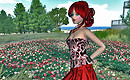 Flowered field