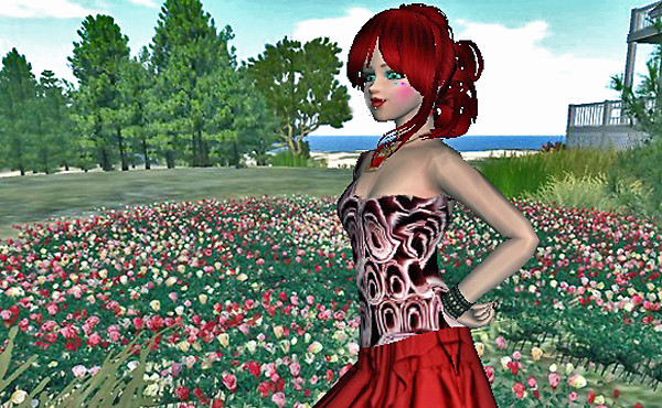 Flowered field