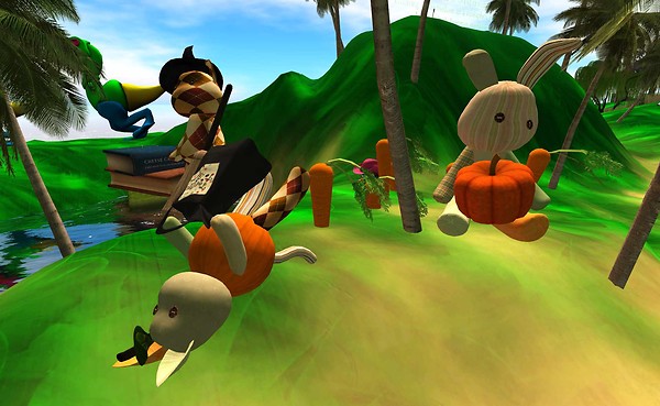 new Halloween buddies on Here - Torley Linden