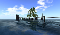Submerged bridge