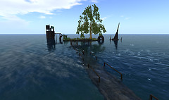 Submerged bridge