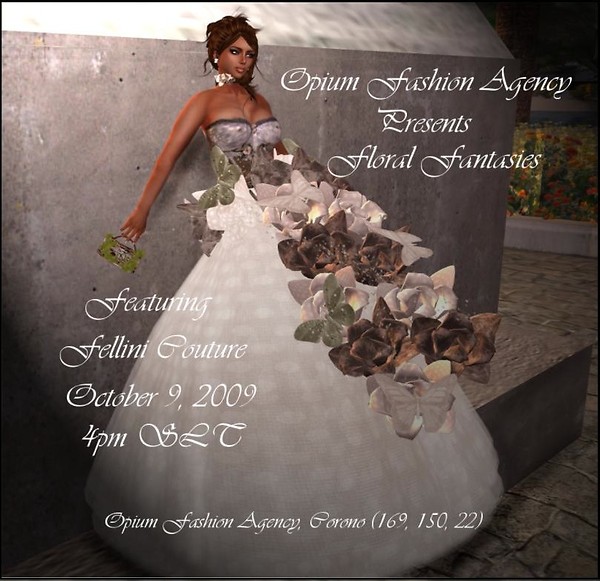 Opium Fashion Agency Presents Floral Fantasies
