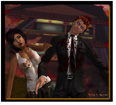 Halloween Miko and Rhys