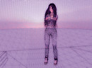 Joanna Wireframe Magenta