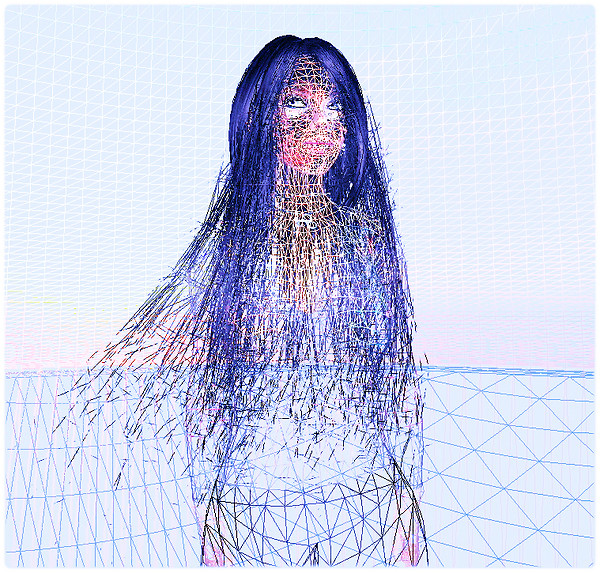Wireframe Girl