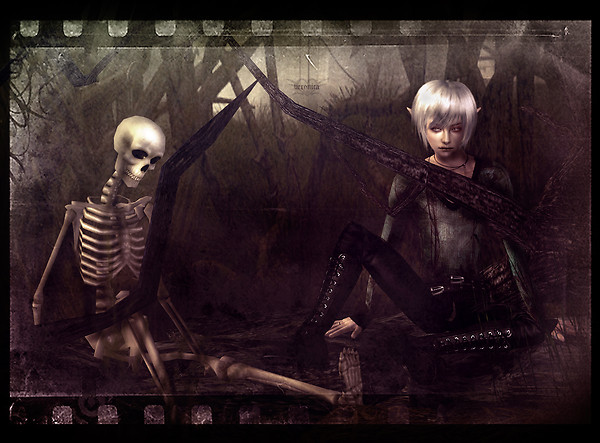 A light in the darkness  暗闇の中で光