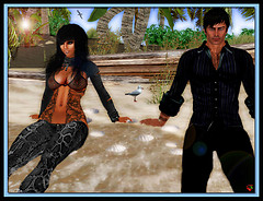 Along the seashore