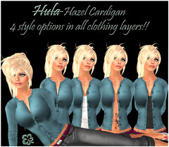 hazel cardigan ad ocean