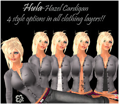 hazel cardigan ad charcoal