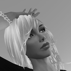 Rose Portrait 38 B&W