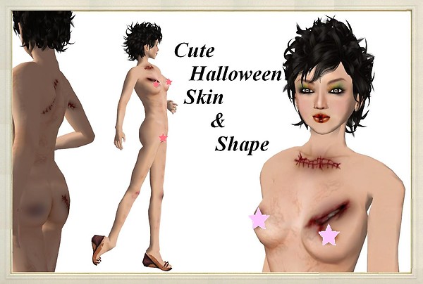 1L$ Cute Halloween SKIN