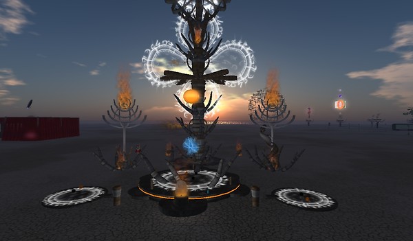 Burning Life installations - Koinup Burt