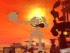 Giant sceleton