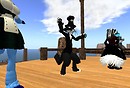 Frontier Linden as a Black Cat! - Patchouli Woollahra