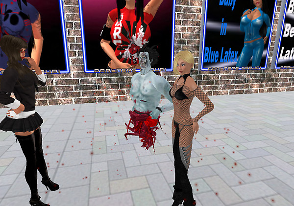Kara agrees, my zombie costume doesn't quite line up with Soni