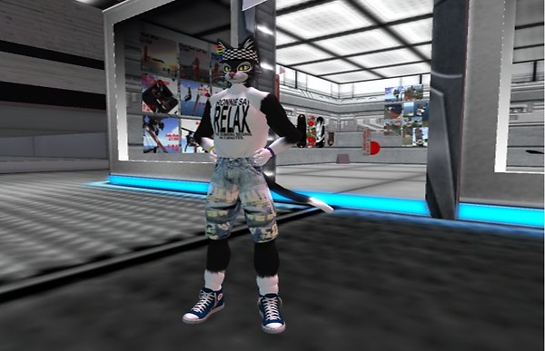 80's Era Skate punk furry