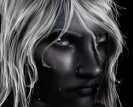 Little, wet, lovely drow